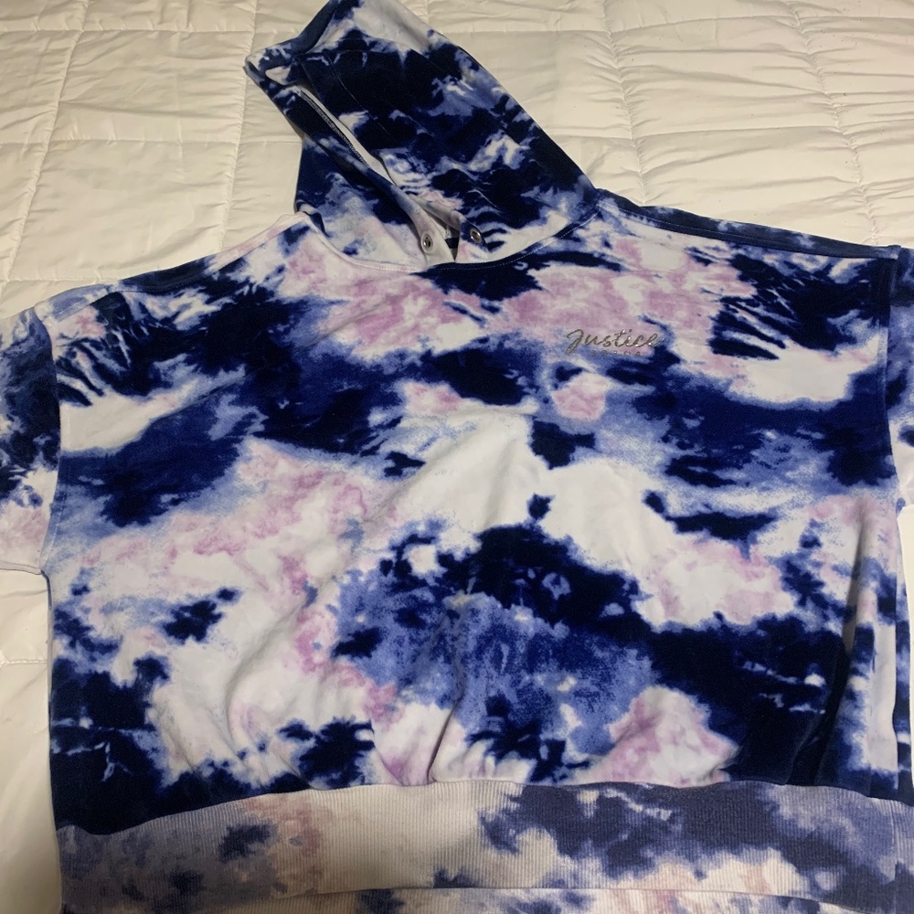 Justice 2 piece hoodie set